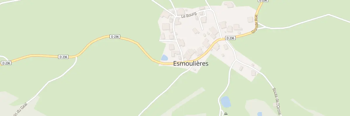 Plan du 1 Grande Rue à Esmoulières