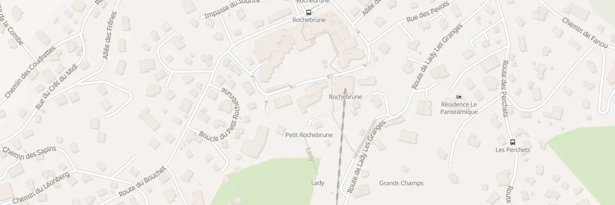 Plan du 192 Rte du Téléphérique à Megève