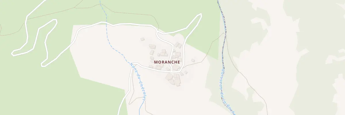 Plan du 5284 Moranche à Montagny
