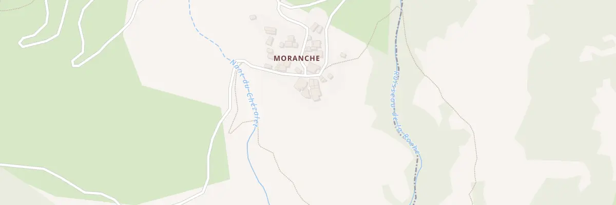 Plan de Moranche à Montagny