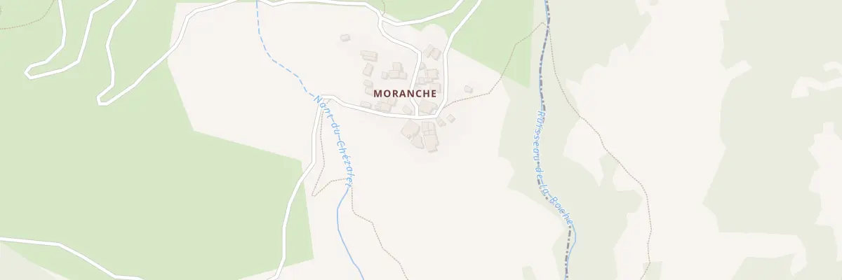 Plan du 5266 Moranche à Montagny