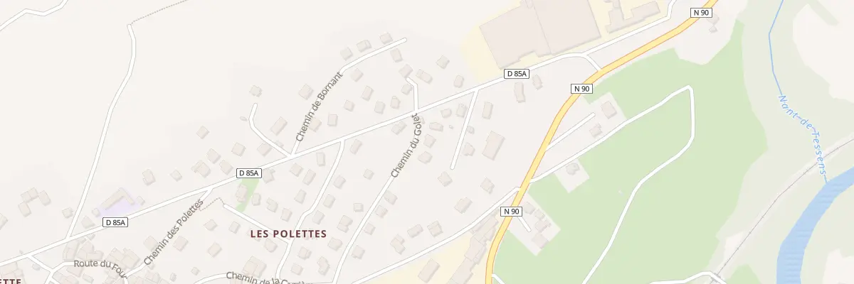Plan du 5640 Che du Golet Villette à Aime-la-Plagne
