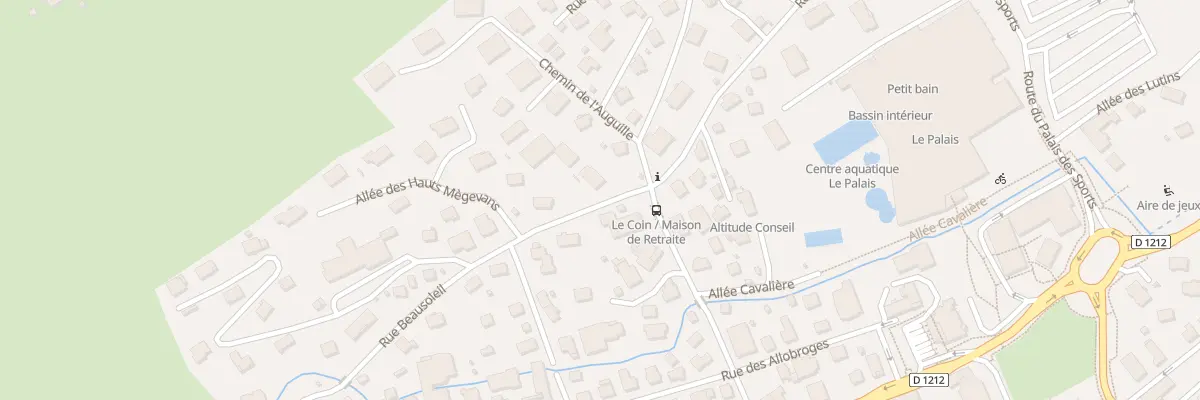 Plan du 38 Rue Beau Soleil à Megève