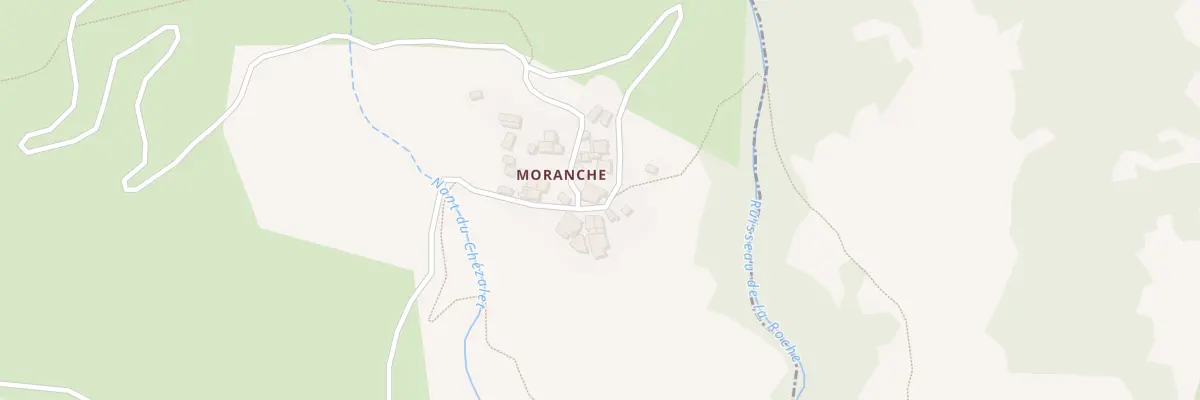 Plan du 5530 Moranche à Montagny