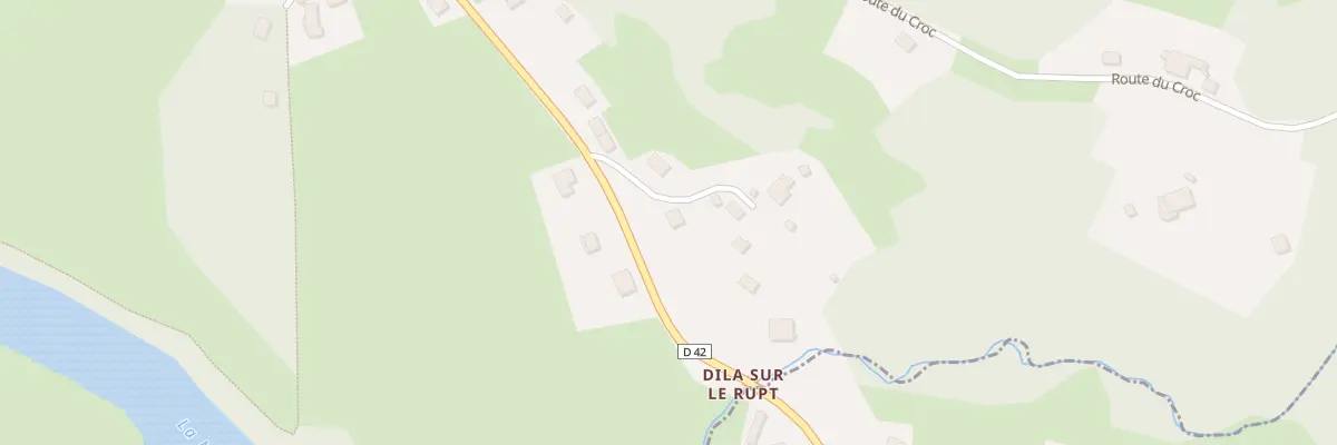Plan du 2 Che du Peutet à Éloyes