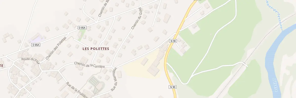 Plan du 109 Rue du Marmillon à Aime-la-Plagne