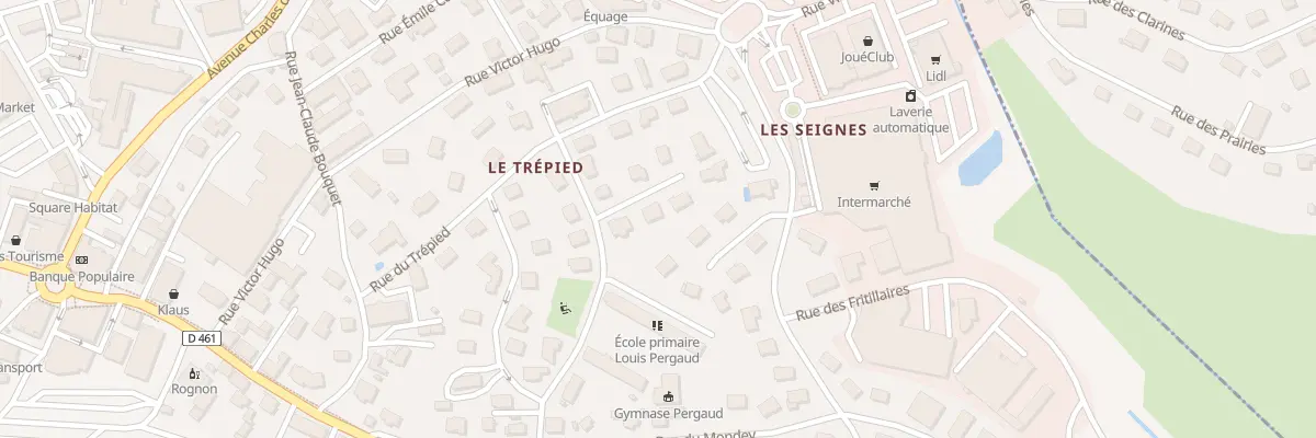 Plan du 24 Rue Louis Pergaud à Morteau