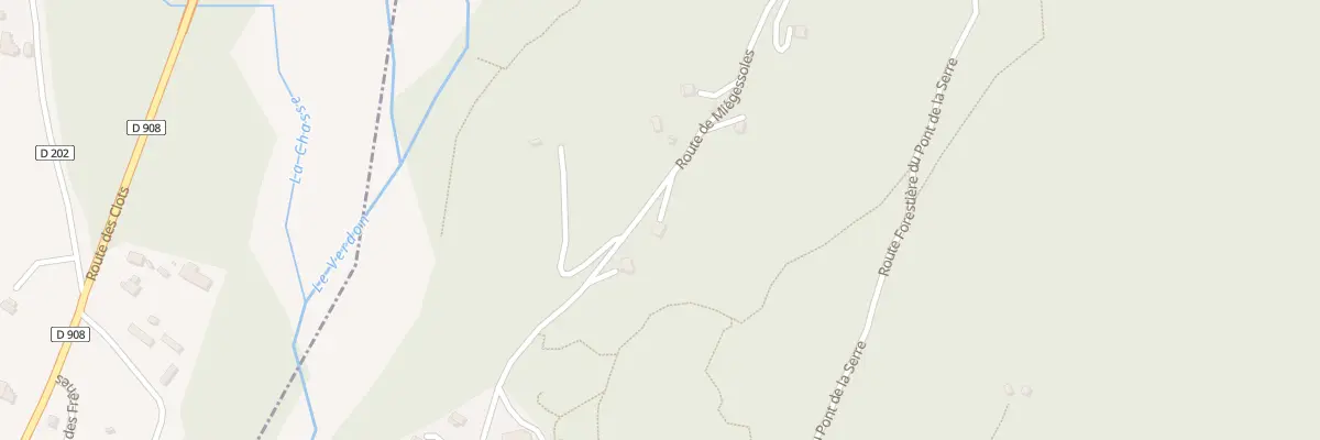 Plan du 7133 Miegessoles Nord à Colmars