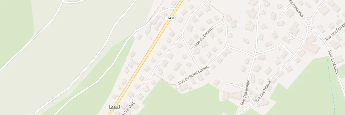 Plan du 15 Rue du Val Vert aux Fins