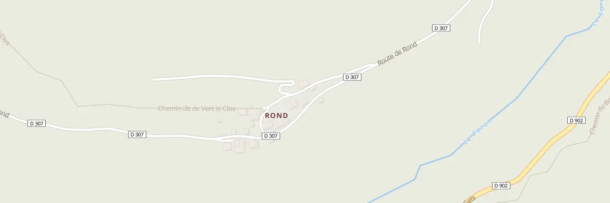 Plan du 5129 Rte de Rond à Taninges