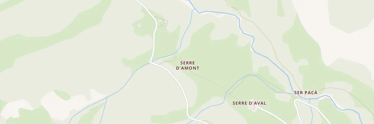 Plan du 5421 Serre d’Aval à Névache