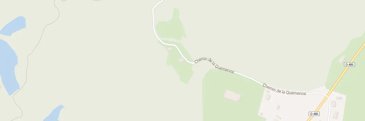Plan du 3 Che de la Quemenne à Belonchamp