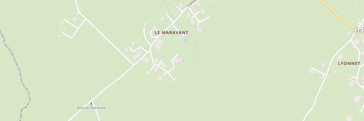 Plan du 393 Hameau Le Maravant à Saint-Paul-en-Chablais