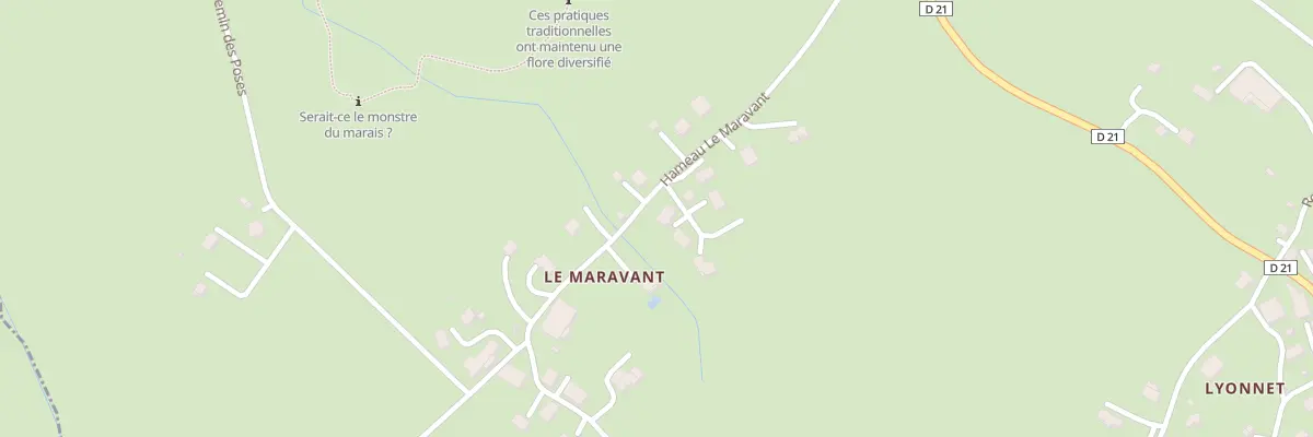 Plan du 243 Hameau Le Maravant à Saint-Paul-en-Chablais