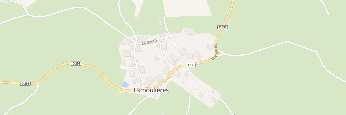 Plan du 13 Le Bourg à Esmoulières