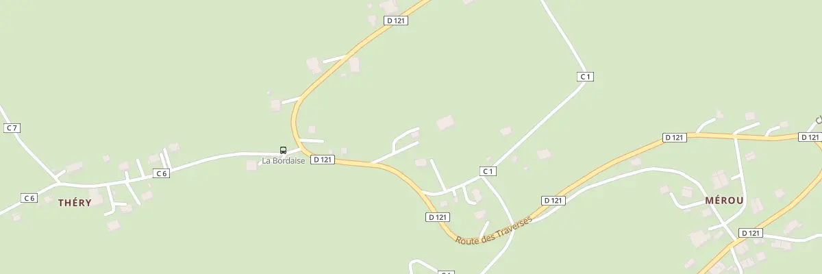 Plan du 95 Rte des Traverses à Vinzier