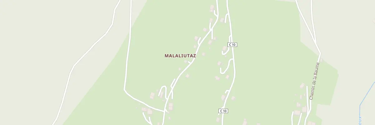 Plan du 1704 Rte de Malaliutaz à Seytroux