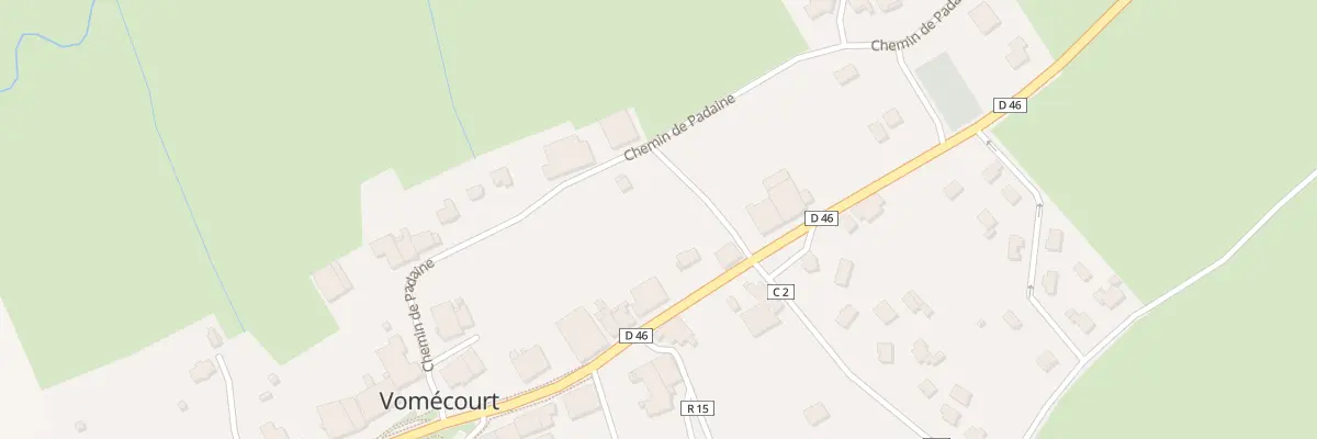 Plan du 11 Rue de Rambervillers à Vomécourt