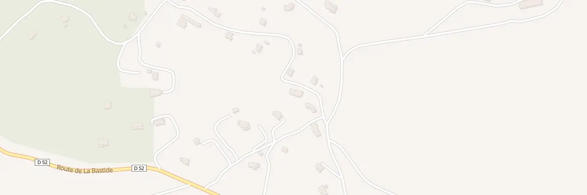 Plan du 9005 Le Coulet à La Martre