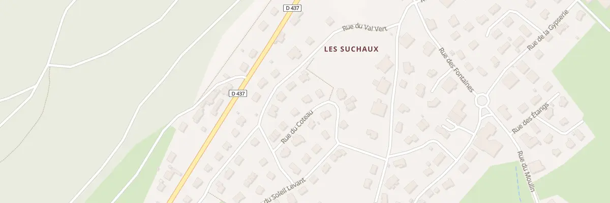 Plan du 10 Rue du Coteau aux Fins