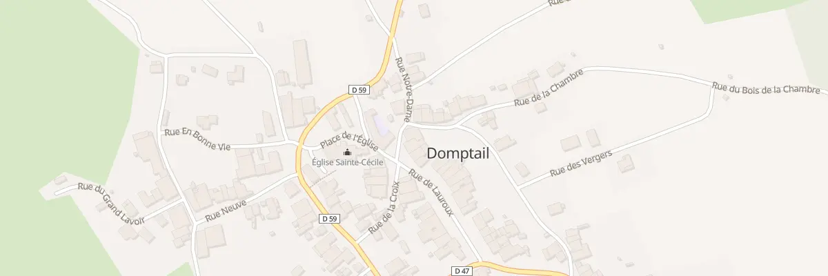Plan du 30 Rue de Lauroux à Domptail