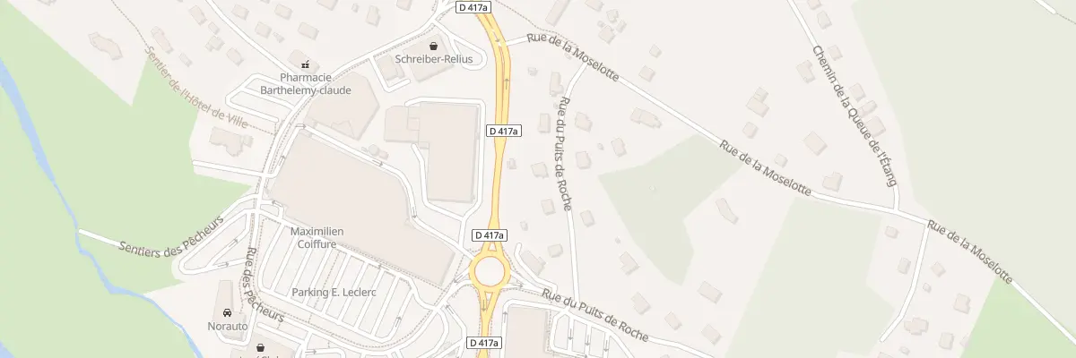 Plan du 10 Rue du Puits de Roche à Saint-Étienne-lès-Remiremont