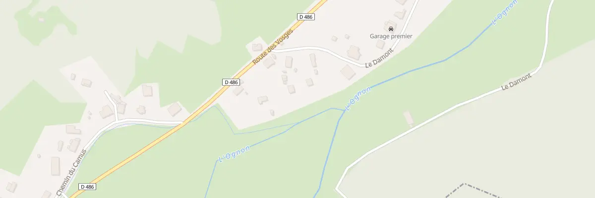 Plan du 4 Le Damont à Belonchamp