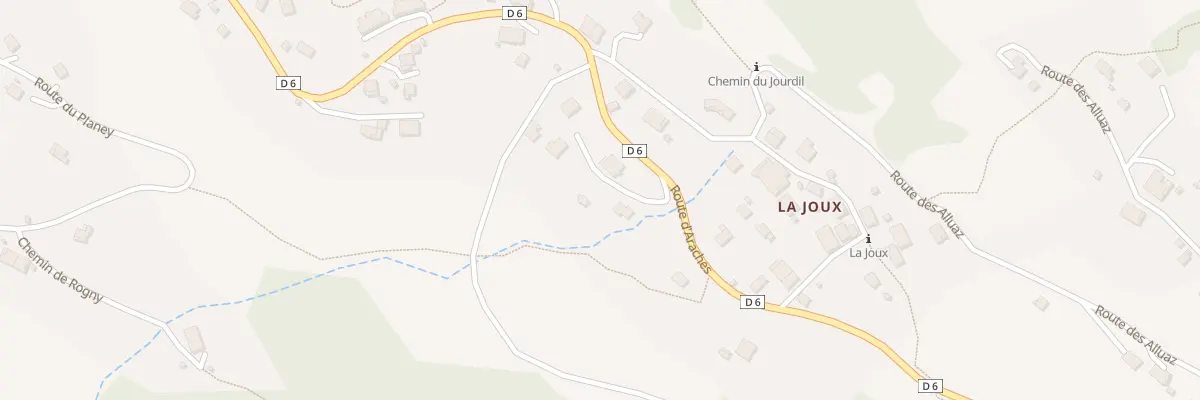 Plan du 1384 Rte d’Araches à Saint-Sigismond