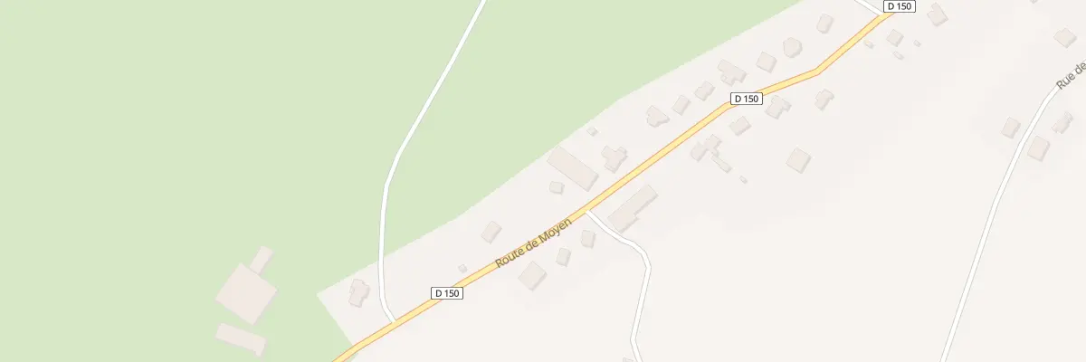 Plan du 21 Rte de Moyen à Vathiménil