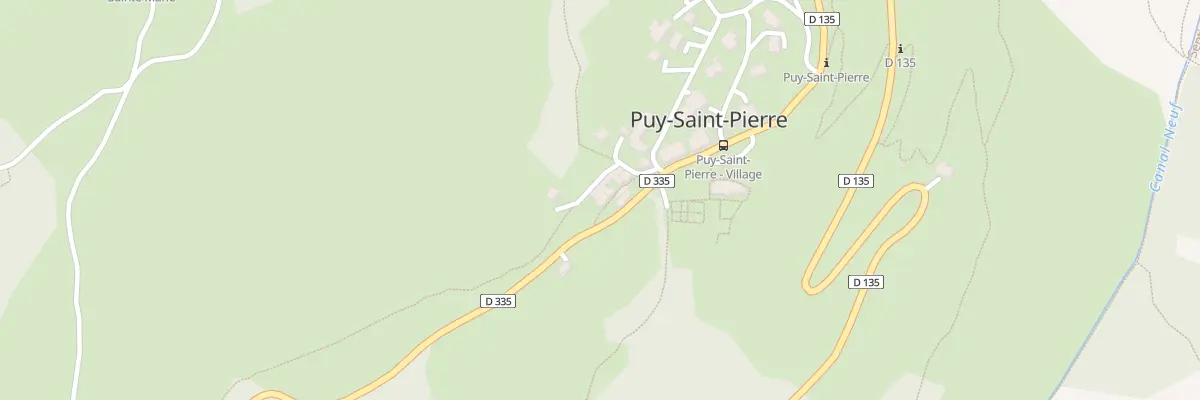 Plan du 9260 Le Caire à Puy-Saint-Pierre