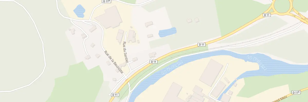 Plan du 45 Rue d’Alsace à Docelles