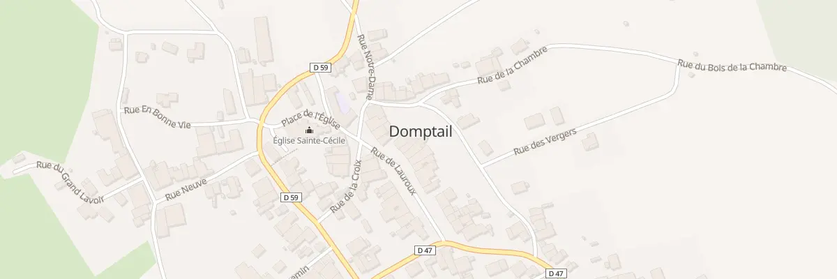 Plan du 18 Rue de Lauroux à Domptail
