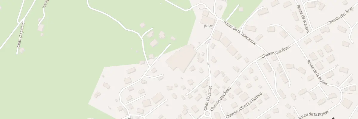 Plan du 753 Rte du Jaillet à Megève