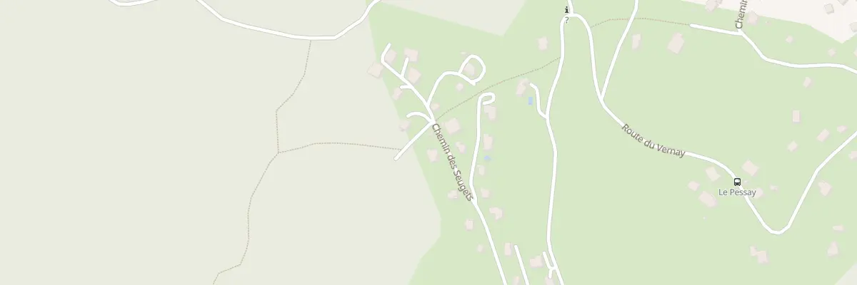Plan du 335 Che des Seugets à Combloux