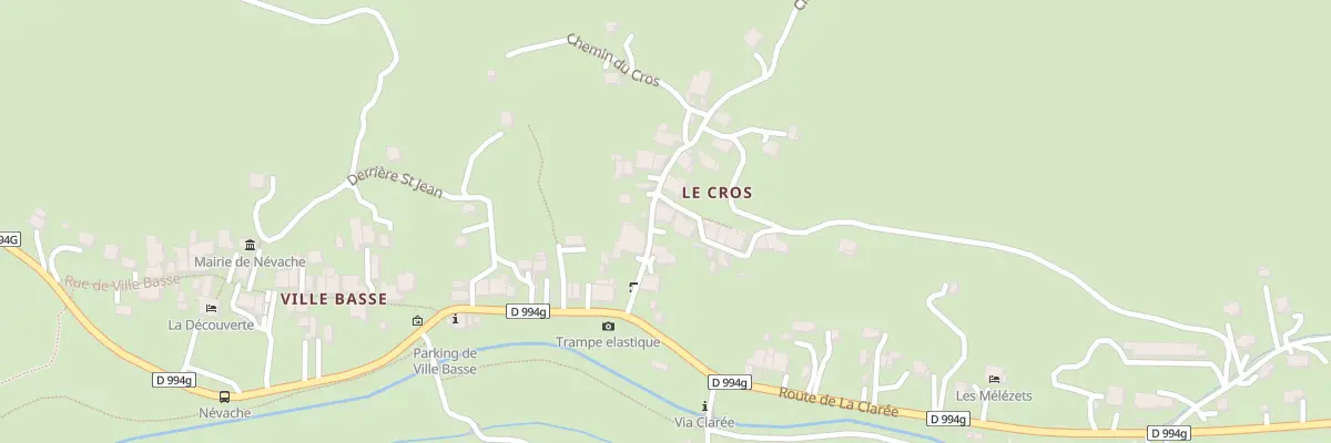 Plan du 10 Imp du Canton à Névache