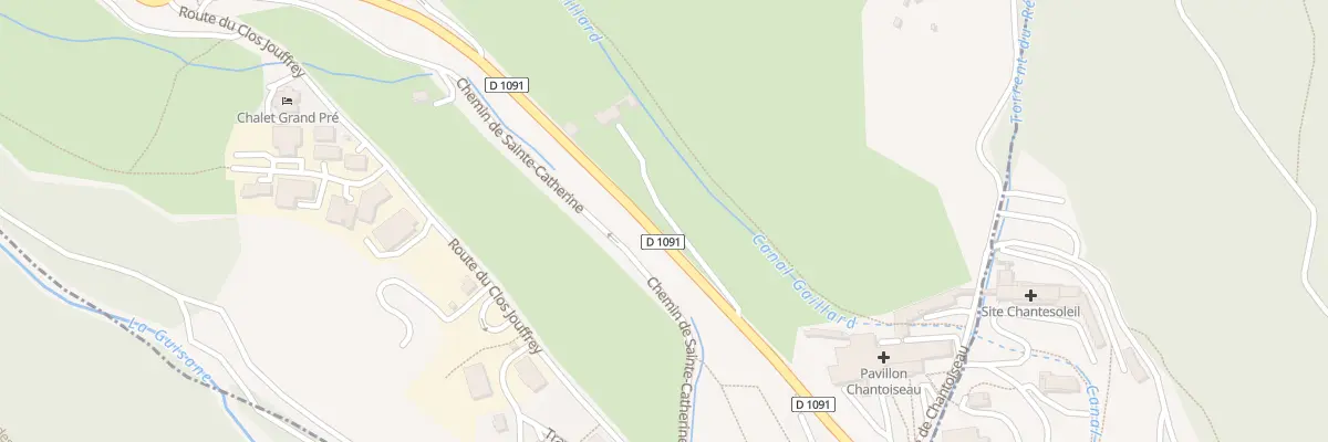 Plan du 364 Rte de Grenoble à Saint-Chaffrey