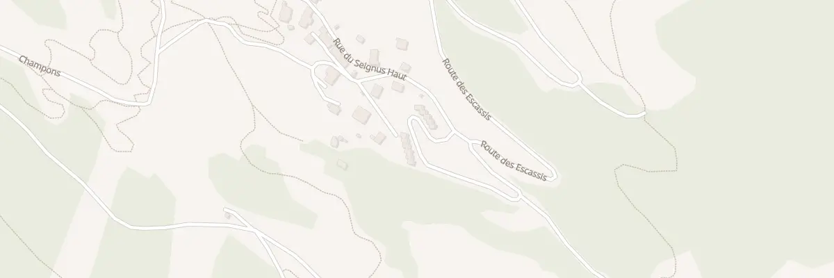Plan du 29 Rte des Escassis à Allos