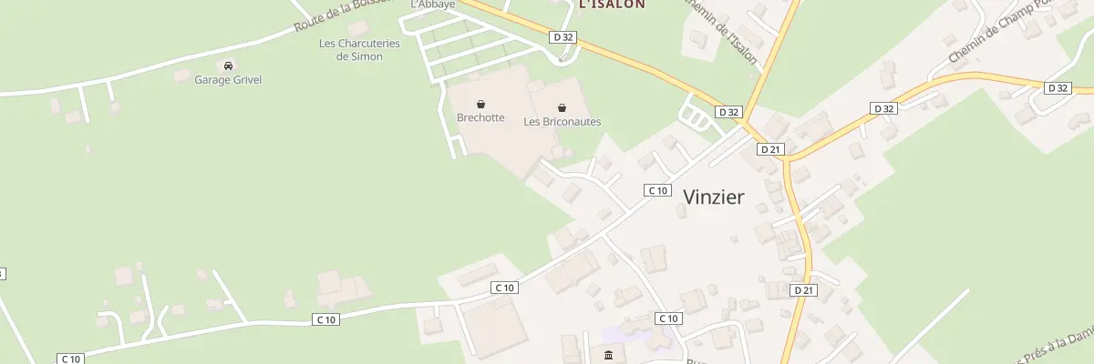 Plan du 13 Rte des Feux à Vinzier