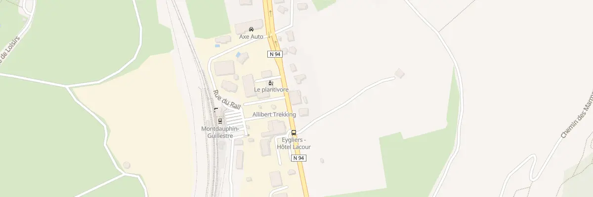 Plan du 824 Rte de la Gare à Eygliers