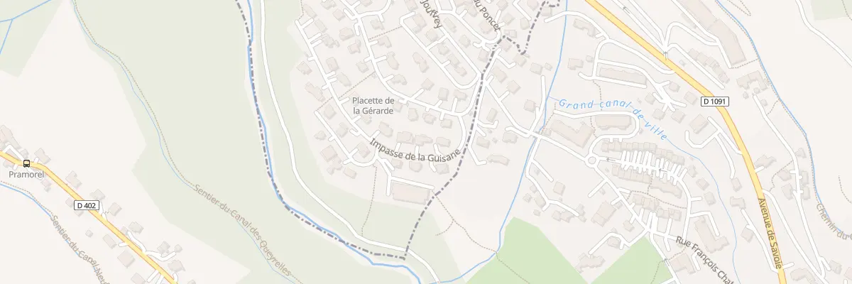 Plan du 98 Imp de la Guisane à Saint-Chaffrey