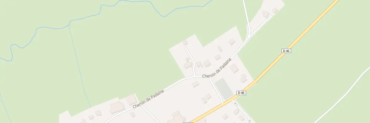 Plan du 15 Che de Padaine à Vomécourt