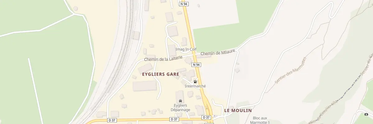 Plan du 23 Che de la Laiterie à Eygliers