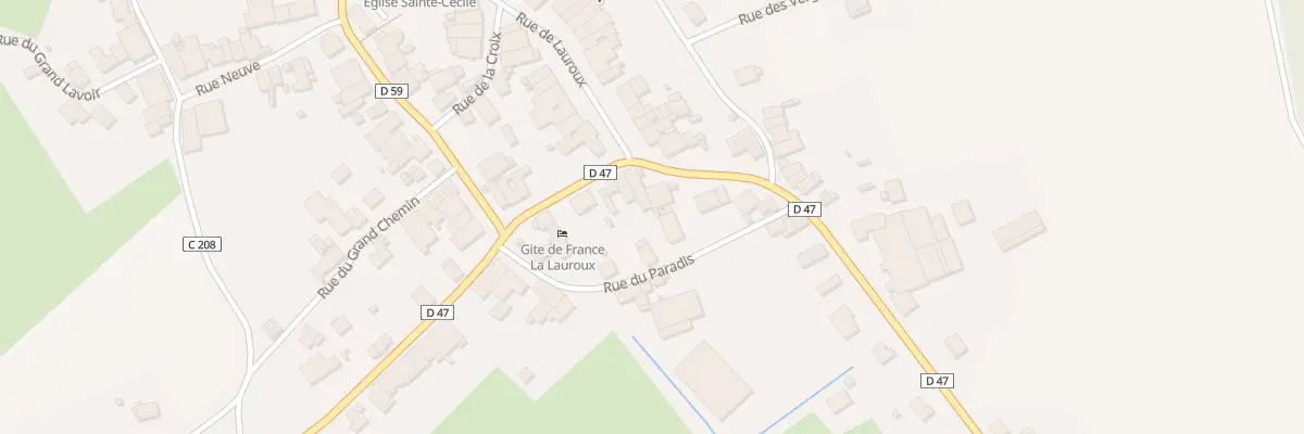 Plan du 10 Rte de Baccarat à Domptail