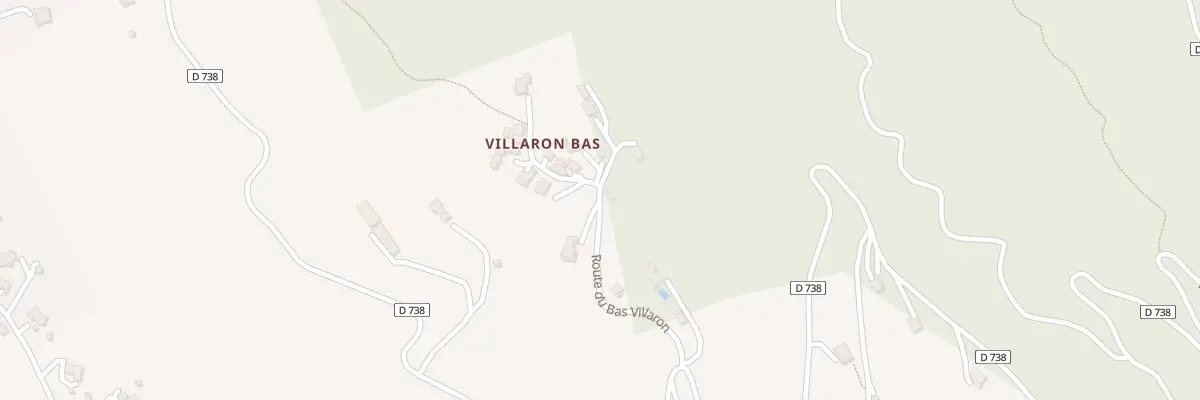 Plan du 98 Rte du Bas Villaron à Saint-Crépin