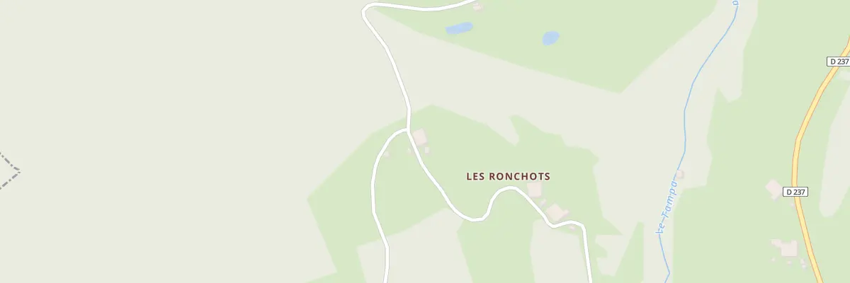 Plan du 5026 Les Ronchots à La Rosière