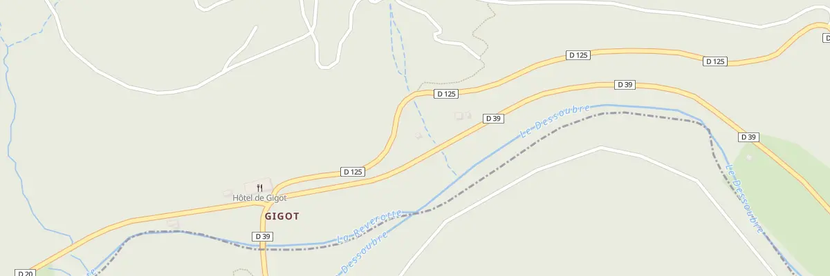 Plan du 1 Ham de Gigot à Bretonvillers
