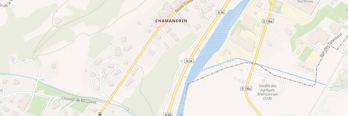 Plan du 9019 Ham de Chamandrin à Briançon