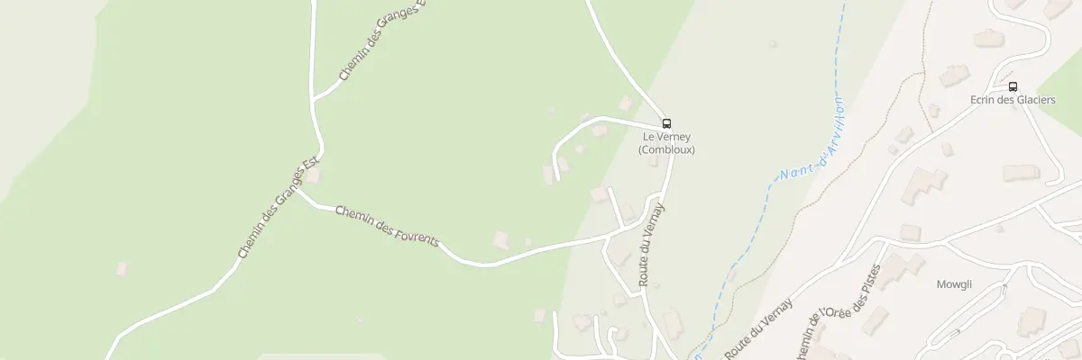 Plan du 2184 Rte du Vernay à Combloux