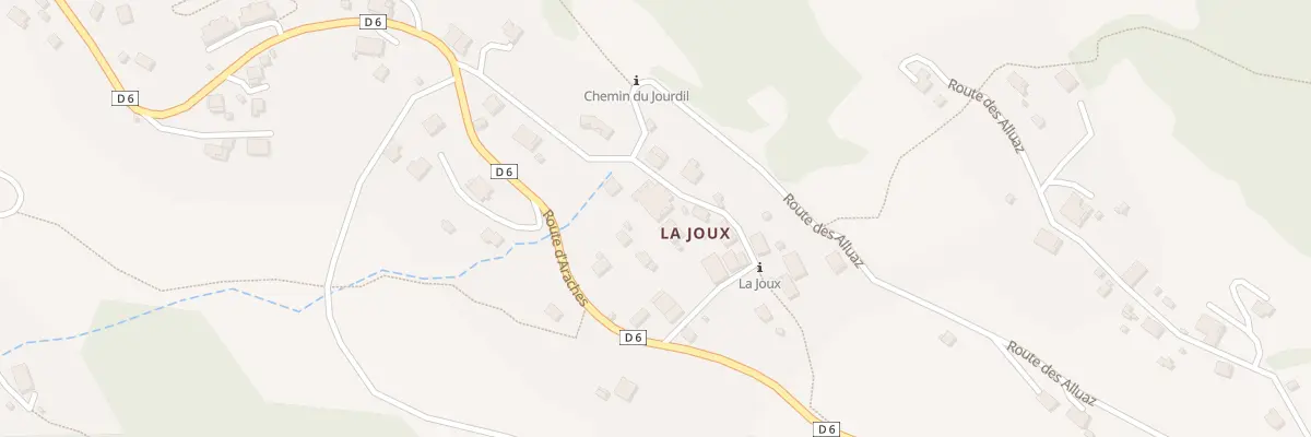 Plan du 212 Rte de la Joux à Saint-Sigismond