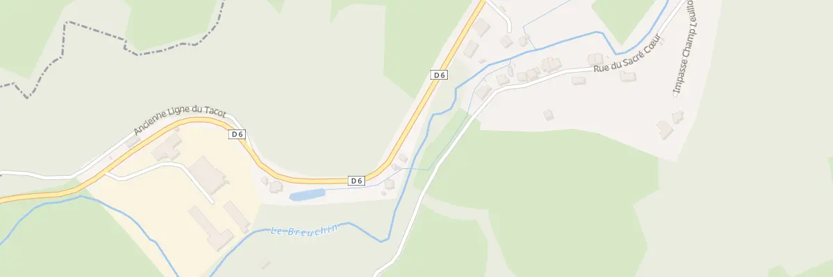 Plan du 8 Grande Rue à Corravillers